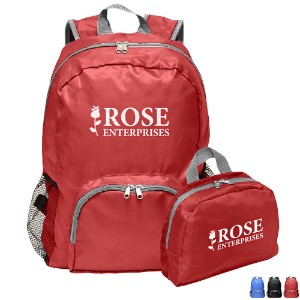 Folding Polyester Backpack - GH4110