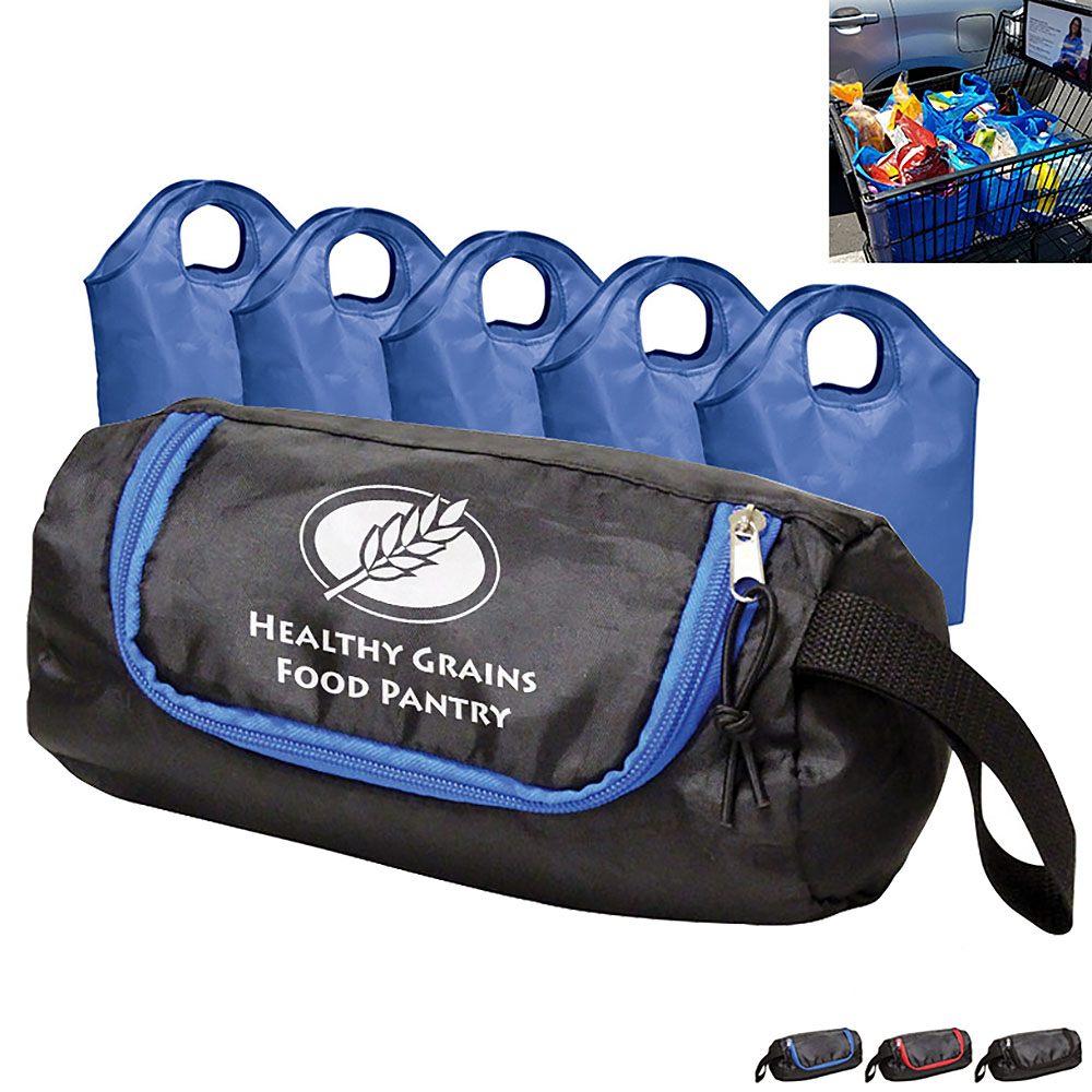 Product Photo 1 Reusable Grocery Pod Polyester Tote Set