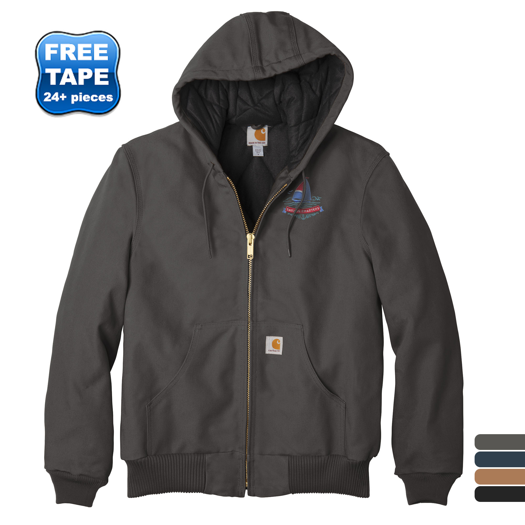 Product Photo 1 Carhartt® Quilted Flannel-Lined Duck Active Jacket