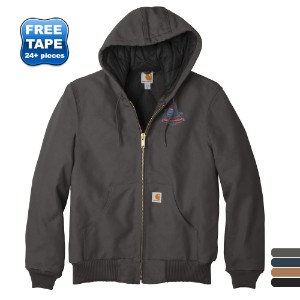 Carhartt® Quilted Flannel-Lined Duck Active Jacket - WJ4545