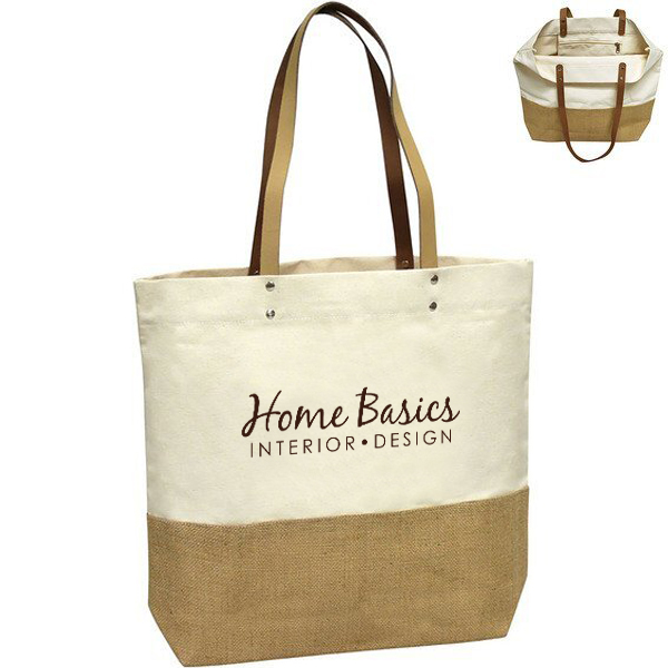 Product Photo 1 Essence Canvas & Jute Tote