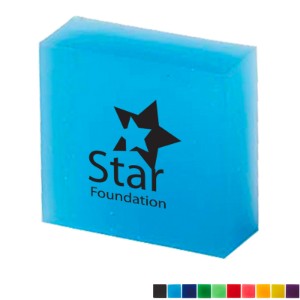 Translucent Square Erasers - JN4029
