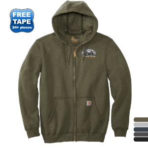 Carhartt® Midweight Hooded Full Zip Hoodie - WJ4620