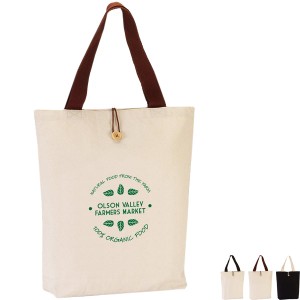 Portland Button-Up Cotton Canvas Tote, 11.5 oz. - EV8215