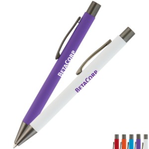 Sorrento Velvet-Touch Retractable Ballpoint Pen - EV8220