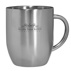 Double Wall Stainless Steel Coffee Mug, 12oz. - PM1393