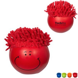 MopToppers® Stress Reliever & Microfiber Screen Cleaner  - Solid Colors - PM1406