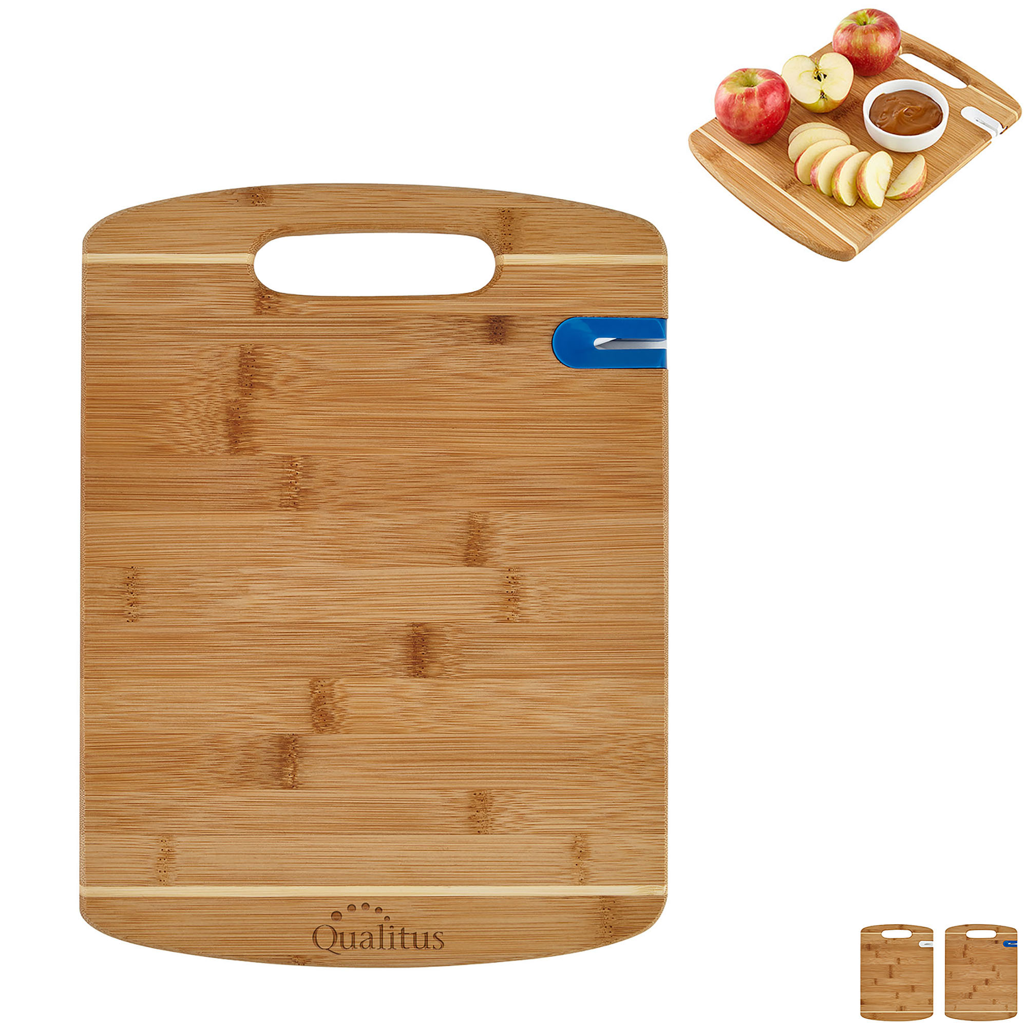 Product Photo 1 Sharpen-It™Bamboo Cutting Board w/ Built In Knife Sharpener