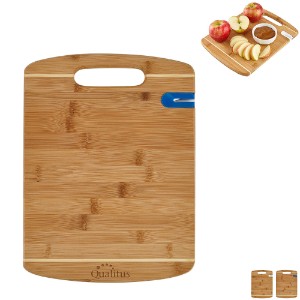 Sharpen-It™Bamboo Cutting Board w/ Built In Knife Sharpener - EV8234