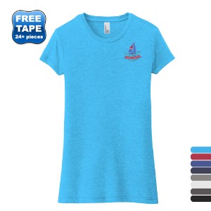 District® Perfect Tri® Ladies' Fitted Triblend Tee - WJ5500