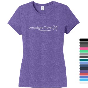 District® Perfect Tri® Ladies' Crewneck Triblend Tee - WJ5505