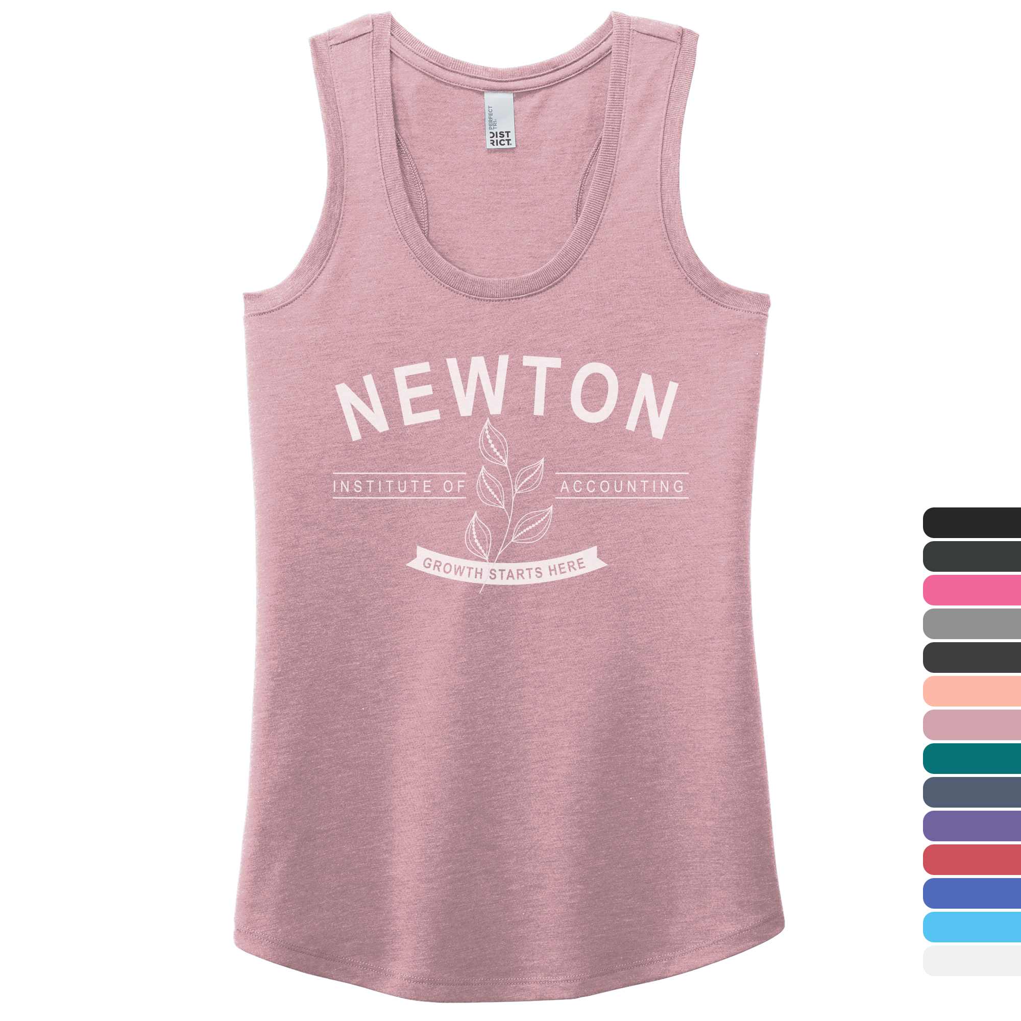 Product Photo 1 District® Perfect Tri® Ladies' Triblend Racerback Tank