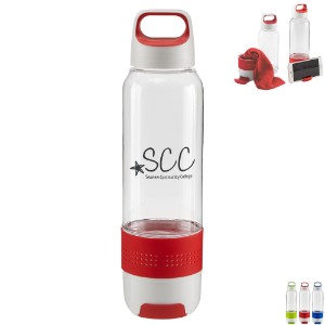 Cooling Towel in Hydra Chill Water Bottle, 17 oz. - EV8243