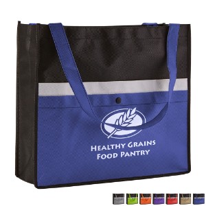 Corridor Snap Pocket Non-Woven Tote - EV8245