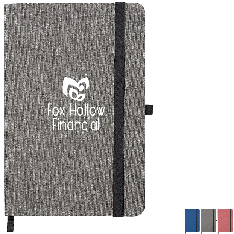 Product Photo 1 Strand™ Snow Canvas Bound Journal, 5 1/2" x 8 1/4"