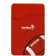 Sport-Themed Silicone Phone Pocket - Football