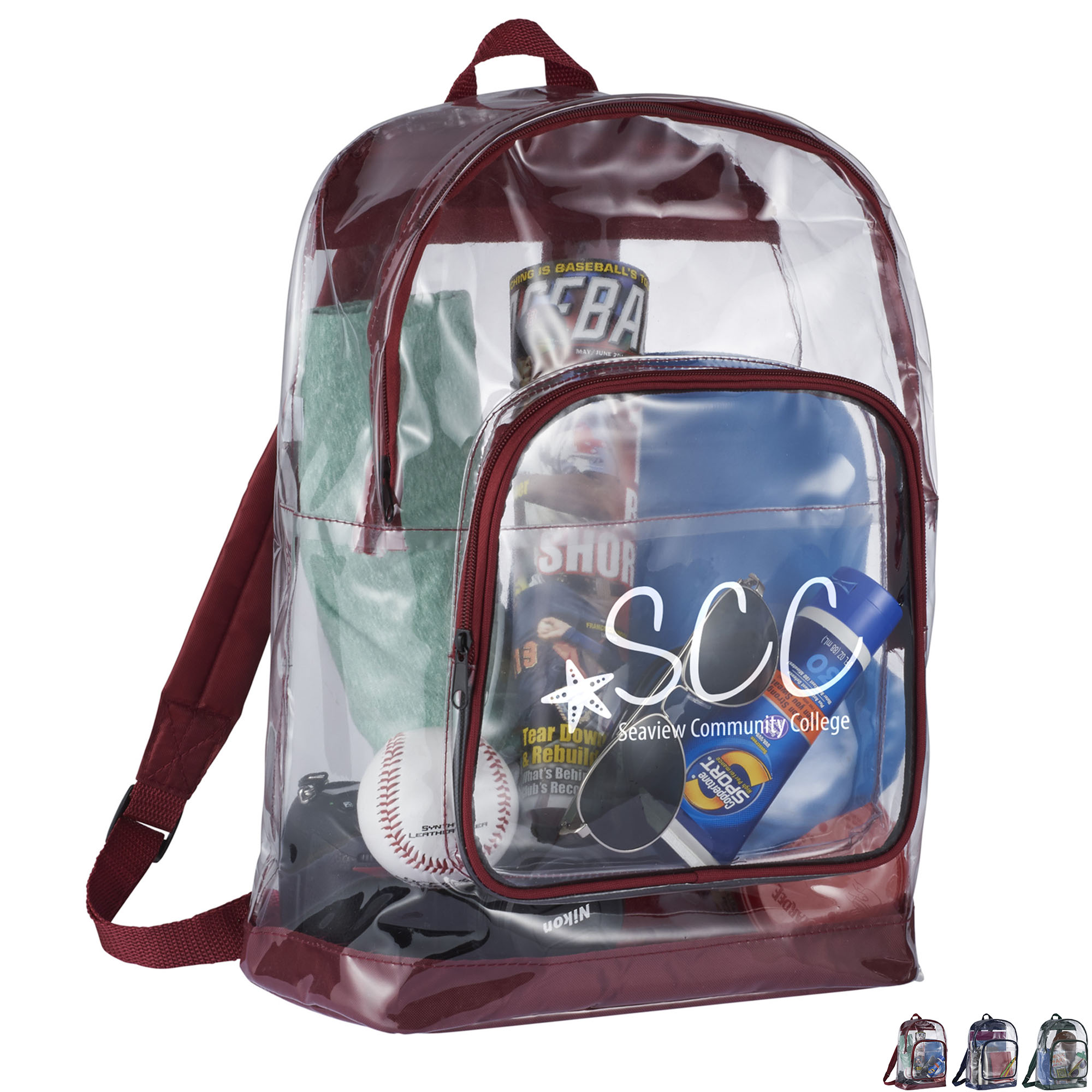 Product Photo 1 Rally Clear Backpack