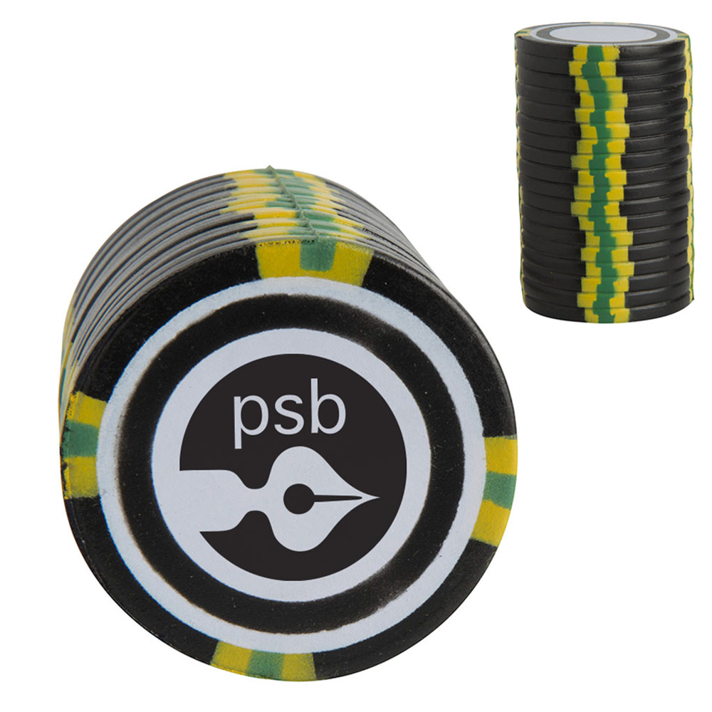 Product Photo 1 Stack of Casino Chips Stress Reliever