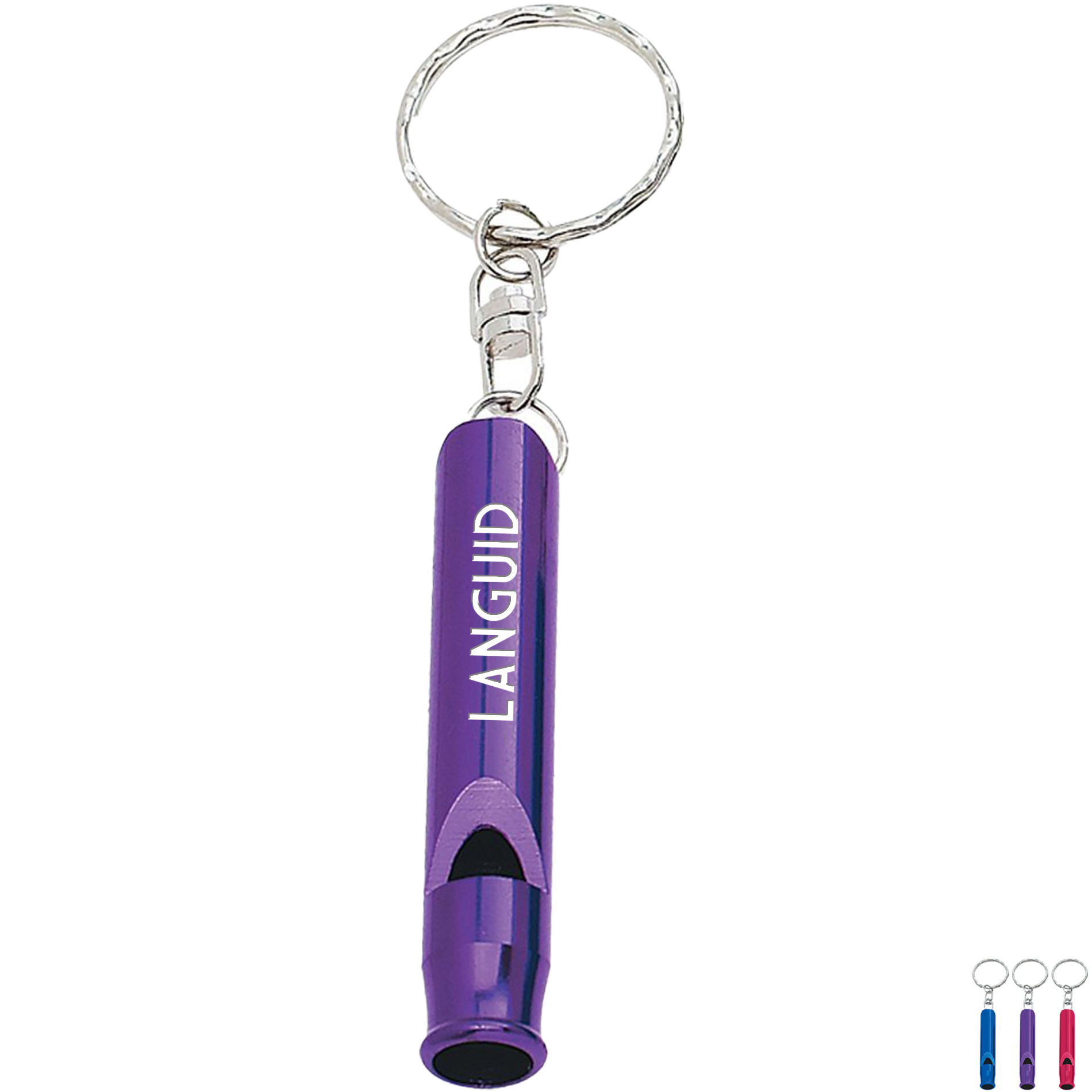 Product Photo 1 Metal Whistle Keyholder