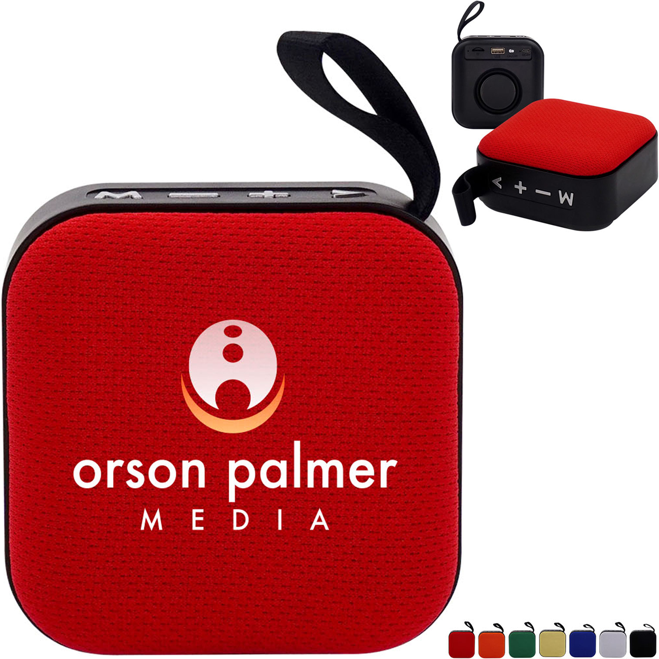 Product Photo 1 Square Bluetooth Speaker w/ Lanyard