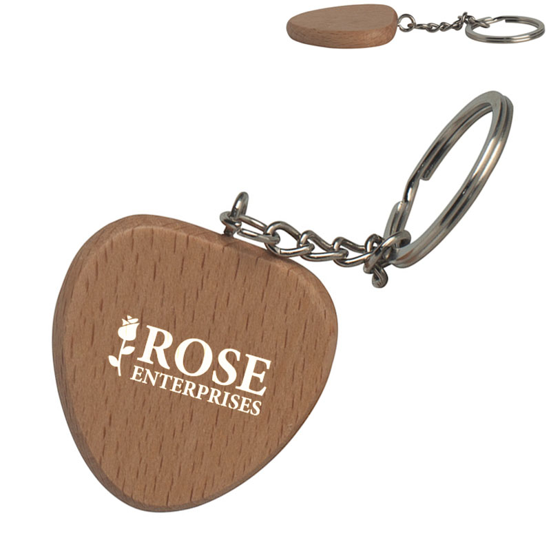 Product Photo 1 Heart Wooden Keyring