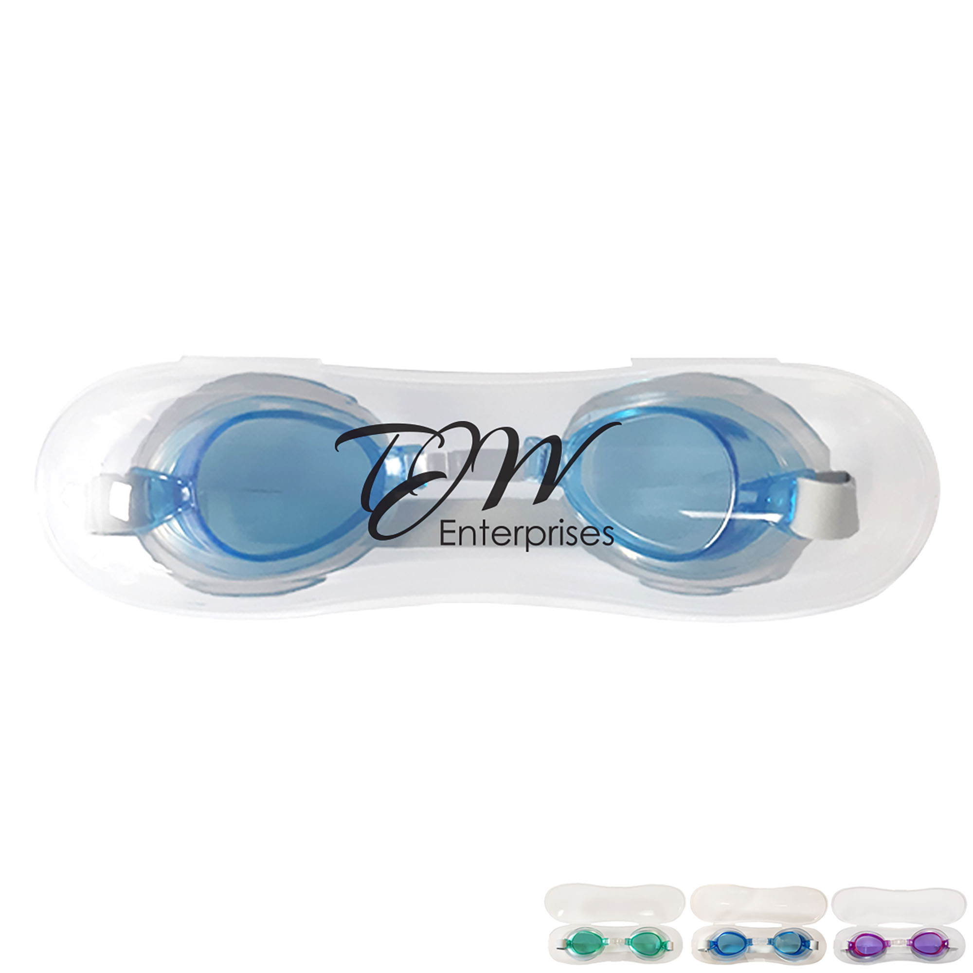 Product Photo 1 Deluxe Adult Swim Goggles with Case