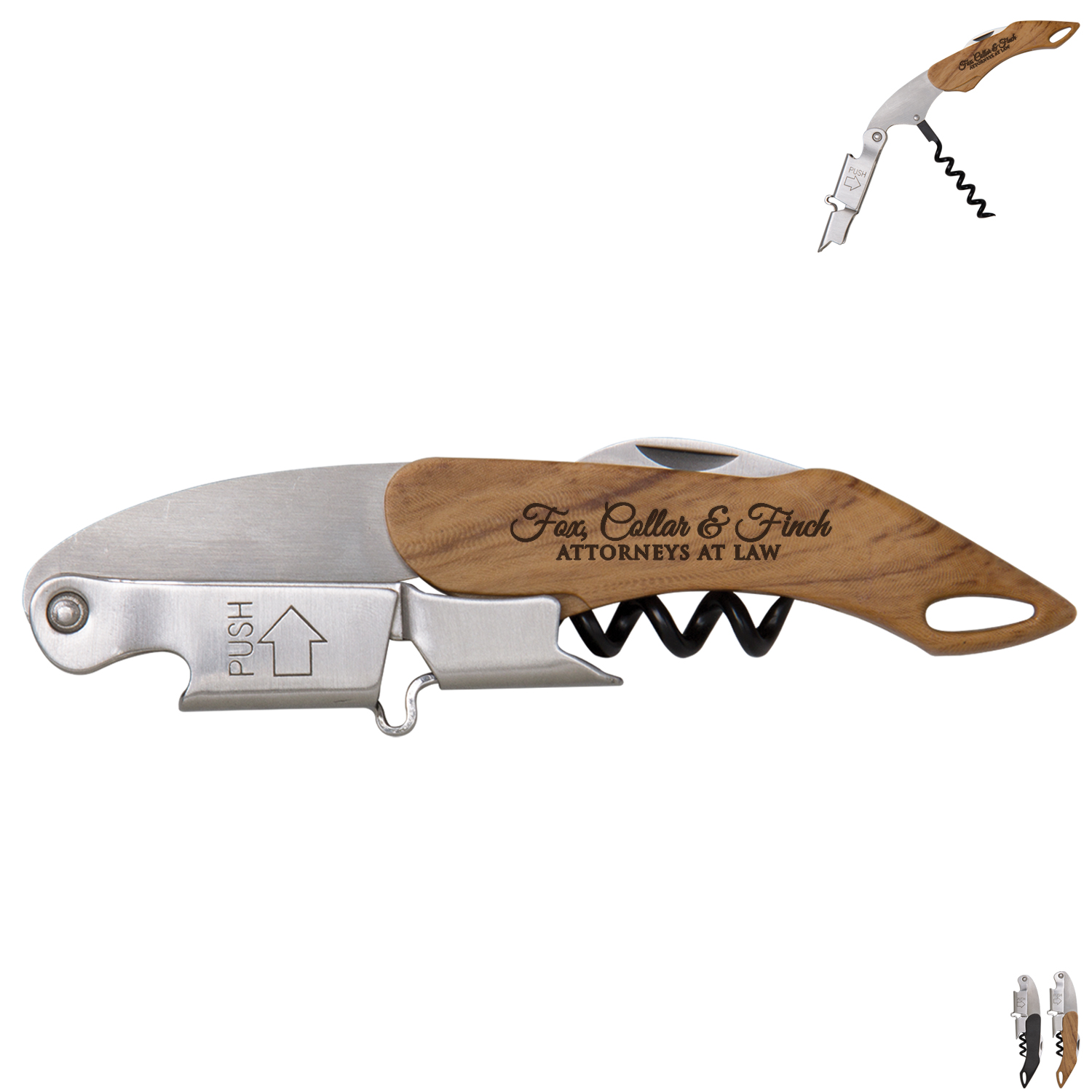 Product Photo 1 Double Hinged Wine Key Corkscrew