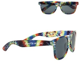 Tie-Dye Sunglasses w/ UV Protection - IL2728