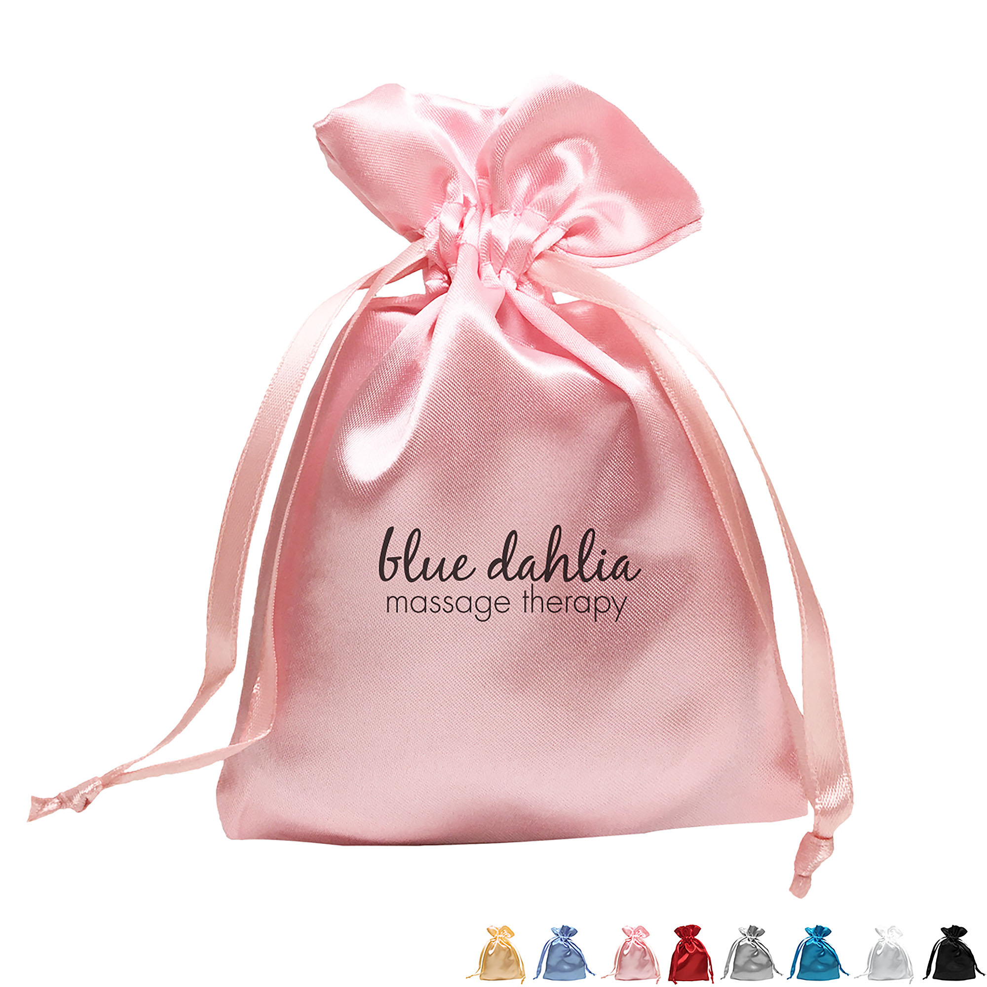 Product Photo 1 Trendy Satin Drawstring Pouch, 4" x 6"