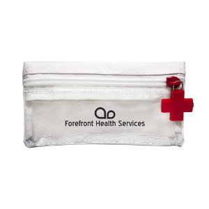 Large Zippered Nylon Medical Pouch - VA1755