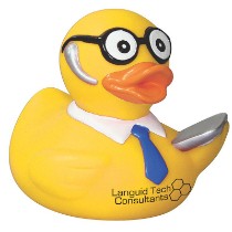 Techie Rubber Duck