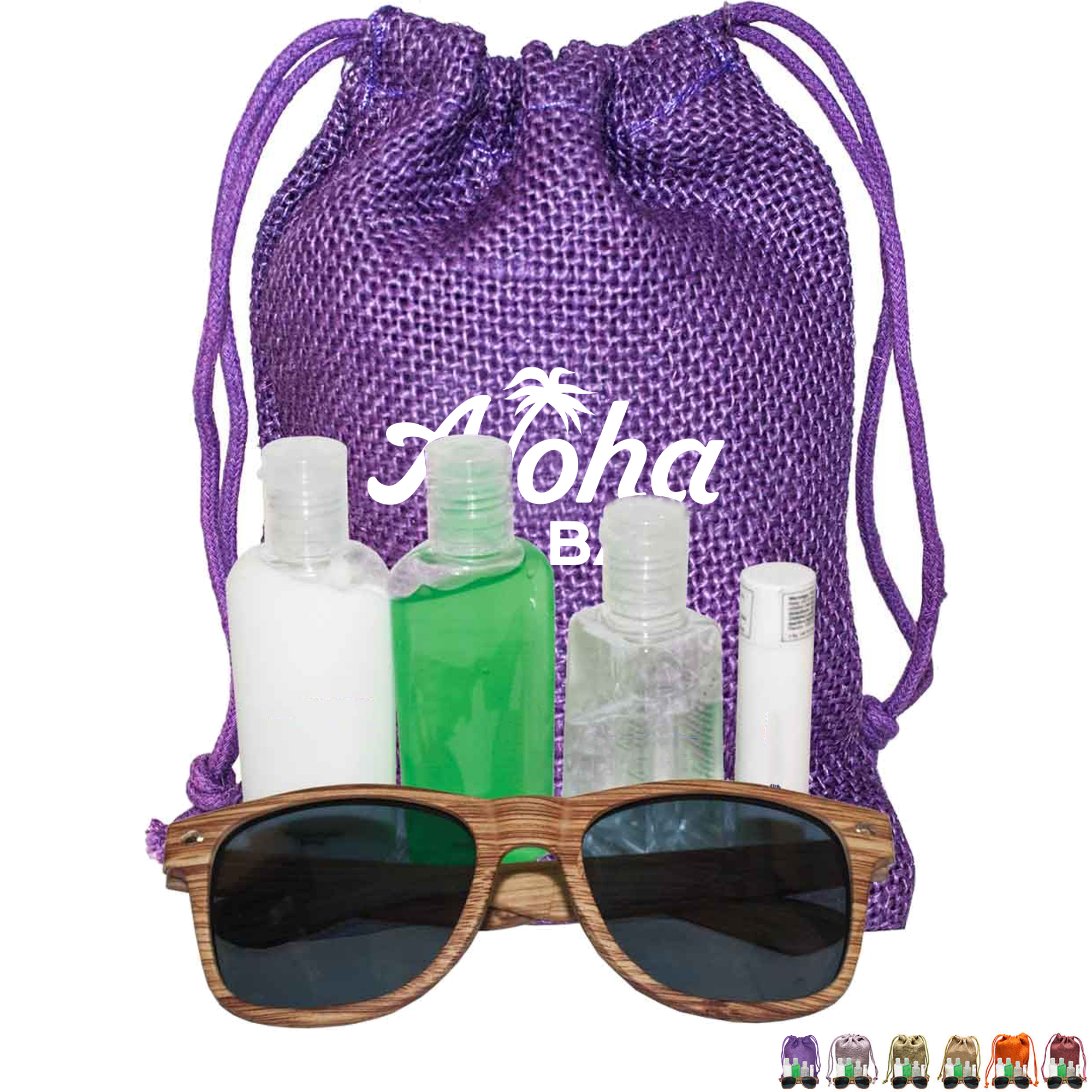 Product Photo 1 Jute Sun Kit with Faux Wood Frame Sunglasses