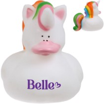 Rainbow Unicorn Rubber Duck