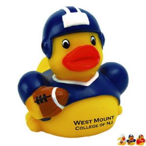 Football Player Rubber Duck - AN1120
