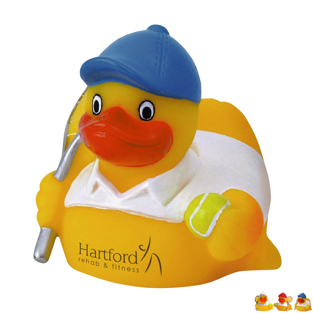 Product Photo 1 Tennis Player Rubber Duck