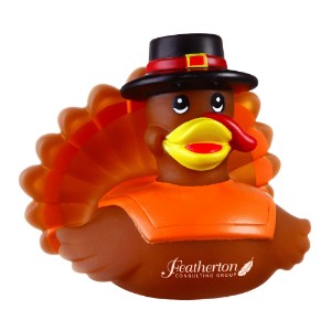 Thanksgiving Turkey Rubber Duck - AN1205