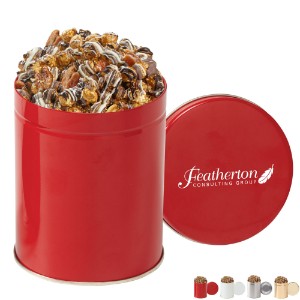Gourmet Munch Chocolate & Caramel Mixed Popcorn Tin, Quart - MD8501