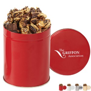 Gourmet Peanut Butter Cup Popcorn Tin, Quart - MD8505