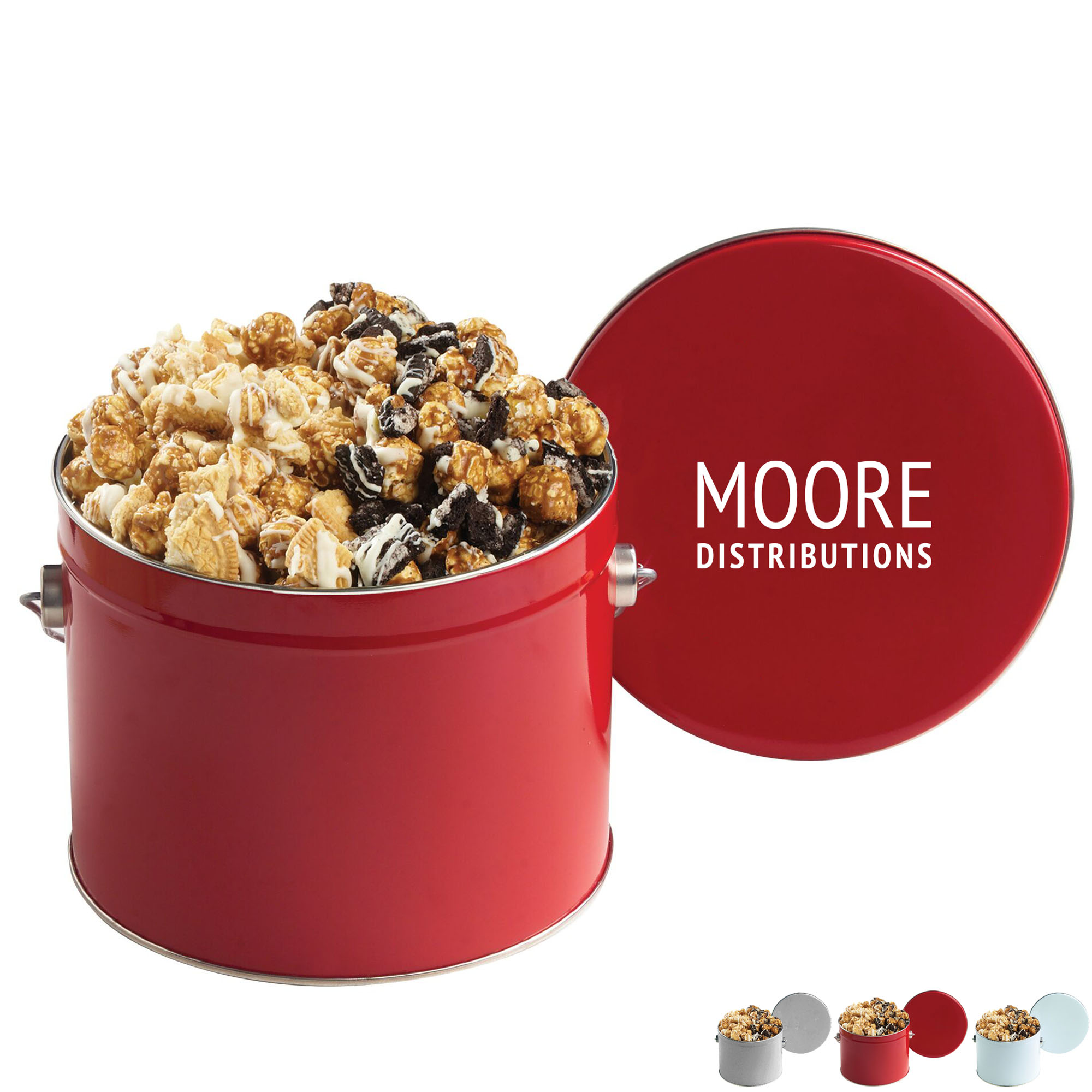 Product Photo 1 Gourmet Cookie Sensation Popcorn Tin, Half Gallon