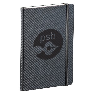 Ambassador Carbon Fiber Bound JournalBook™, 8-1/2" x 5-1/2" - LD5720