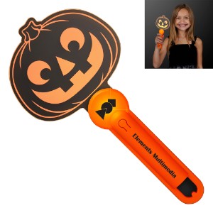 Halloween Pumpkin Light Up Acrylic Wand - AH1285