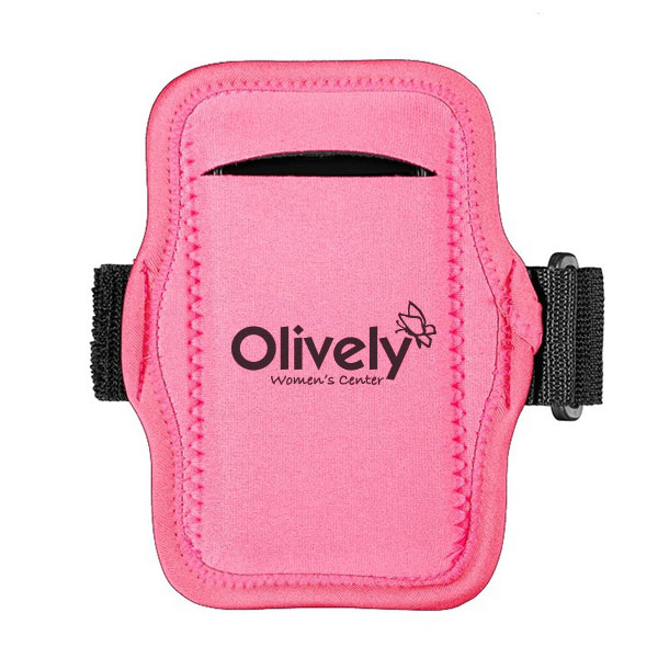 Product Photo 1 JogStrap Pink Neoprene Phone Holder Armband