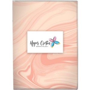 Rose Design Notebook, 5" x 7" - AL7124