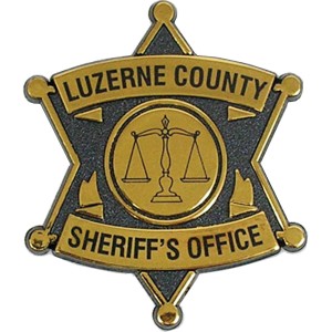 Junior 6 Point Sheriff Badge, Clip Backing, Custom - JSB350