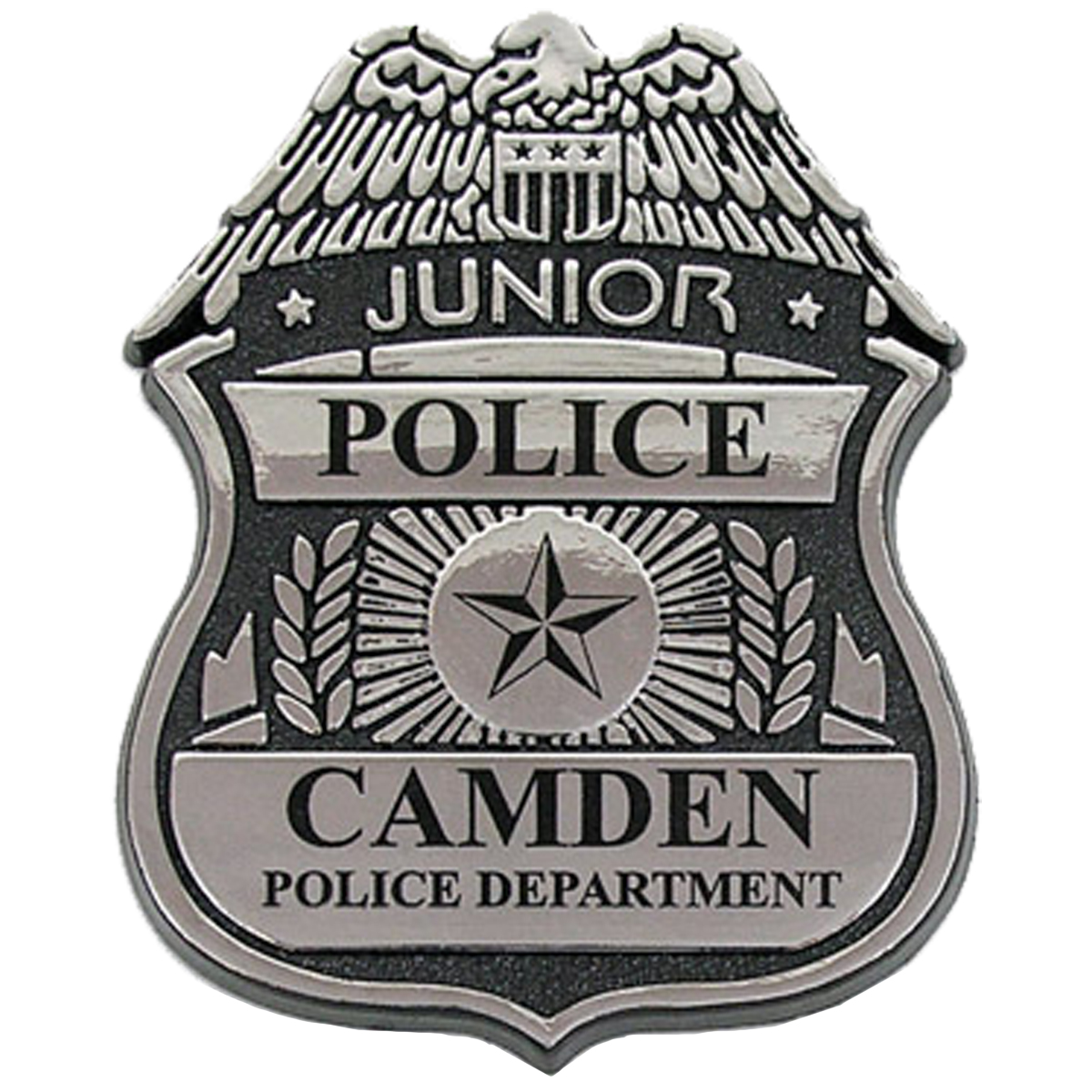 Product Photo 1 Junior Police Officer Badge, Clip Backing, Custom