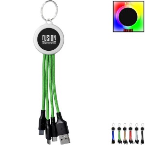 Light Up Logo Keychain Cable - AL7246