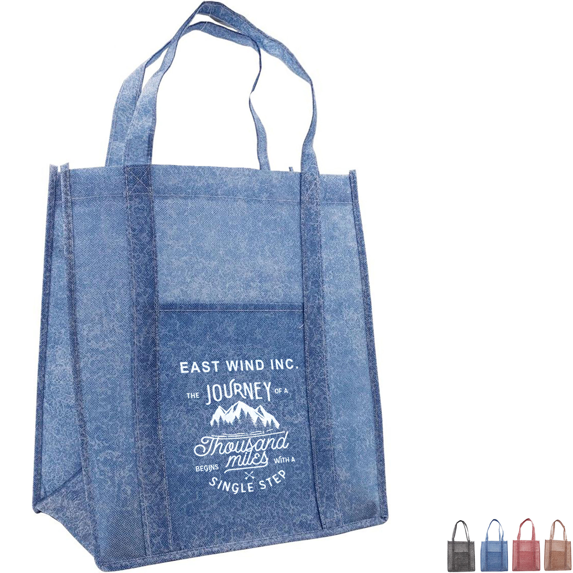 Product Photo 1 Stone Non-Woven Grocery Tote