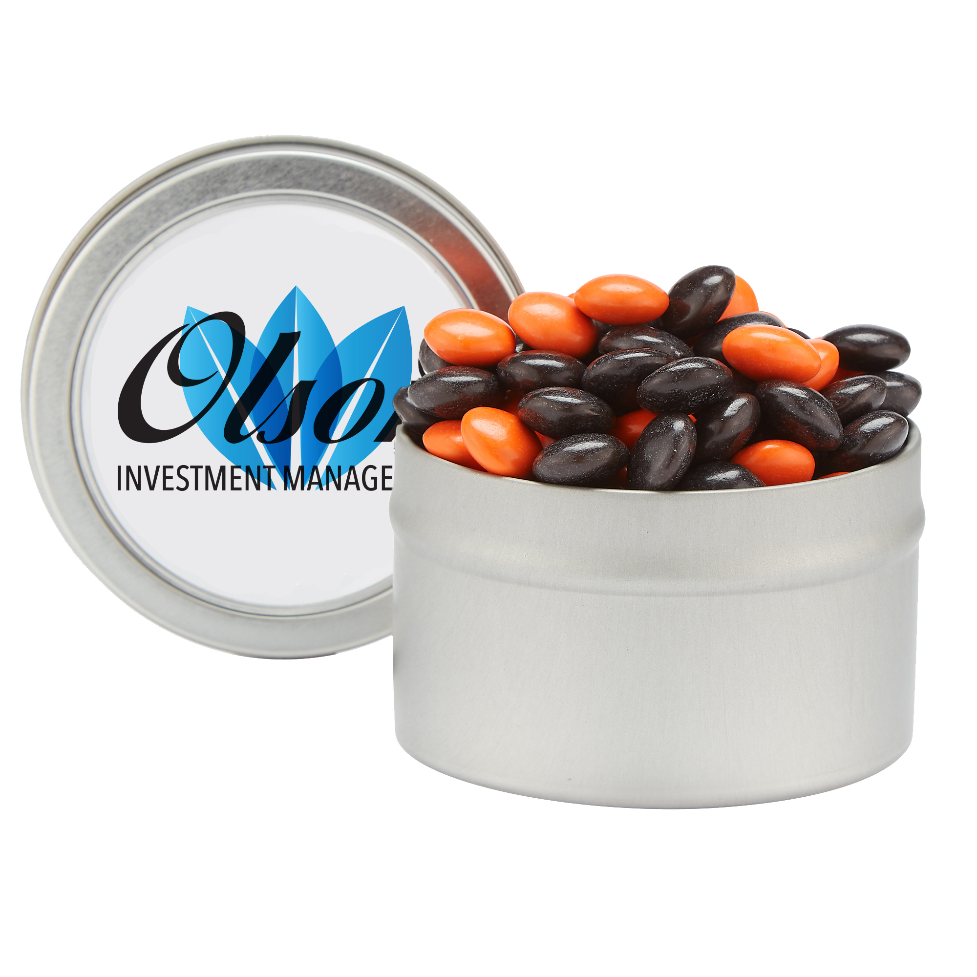 Product Photo 1 Candy Cauldron Tin with Halloween Chocolate Buttons