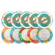 Chocolate Poker Chips w/ Label