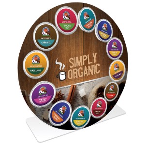 Round Coffee Caddy - MC1450